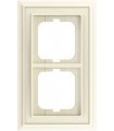 Рамка на 2 поста, ABB серия Династия, Слоновая кость 1722-832-500