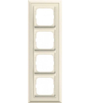 Рамка на 4 поста, ABB серия Династия, Слоновая кость 1724-832-500