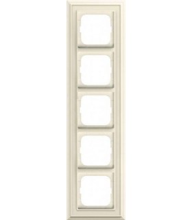 Рамка на 5 постов, ABB серия Династия, Слоновая кость 1725-832-500
