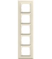 Рамка на 5 постов, ABB серия Династия, Слоновая кость 1725-832-500
