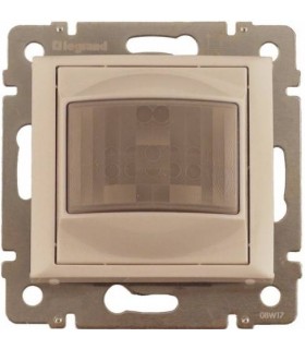 Legrand Valena Слоновая кость Датчик движения Cтандарт 40-320Вт для л/н,2-х проводная схема подключ. 774128