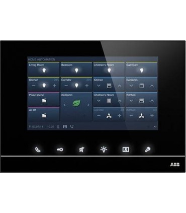 Панель управления ABB-free@homePanel, черная DP7-S-625