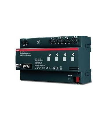 Светорегулятор универсальный ABB free@home, 4-канальный, MDRC DA-M-0.4.1