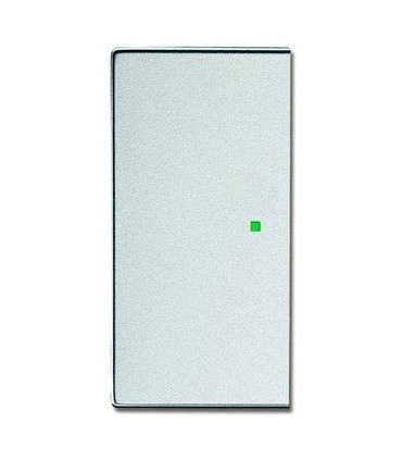 Клавиша двойная ABB free@home, future, серебристый алюминий SR-2-83