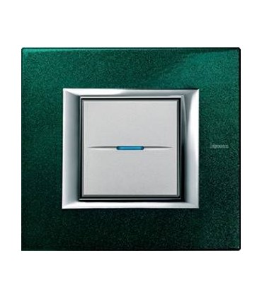 Выключатель Bticino Axolute Малахит-VS HA4802VS
