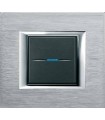 Выключатель Bticino Axolute Хром-CR HA4802CR