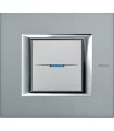 Выключатель Bticino Axolute Темное серебро-AZ HA4802AZ