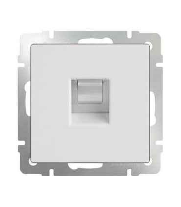 Телефонная розетка RJ-11 Werkel, белый WL01-RJ-11