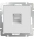 Розетка Ethernet RJ-45 Werkel, белый WL01-RJ-45