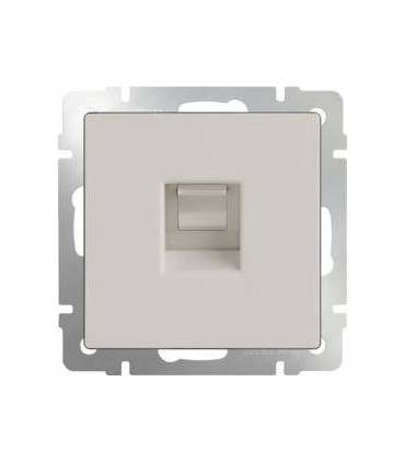 Розетка Ethernet RJ-45 Werkel, слоновая кость WL03-RJ-45