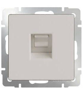 Телефонная розетка RJ-11 Werkel, слоновая кость WL03-RJ-11
