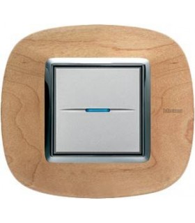 Выключатель Bticino Axolute Клен-LAE HB4802LAE