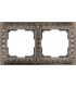 Рамка на 2 поста Werkel Antik, бронза WL07-Frame-02B