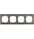 Рамка на 4 поста Werkel Antik, бронза WL07-Frame-04B
