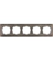 Рамка на 5 постов Werkel Antik, бронза WL07-Frame-05B