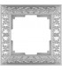 Рамка на 1 пост Werkel Antik, жемчужный WL07-Frame-01
