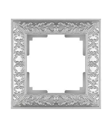 Рамка на 1 пост Werkel Antik, жемчужный WL07-Frame-01