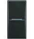 Переключатель промежуточный BTicino Axolute Axial (1 модуль) 16A, антрацит HS4004