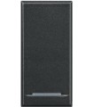 Выключатель BTicino Axolute (1 модуль) 16А, антрацит HS4051