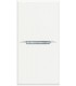 Выключатель BTicino Axolute Axial (1модуль) 16А, белый HD4001