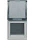 Розетка компьютерная RJ 45 BTicino Axolute, с защитной шторкой, UTP кат 6, алюминий HC4279C6