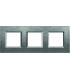 Рамка прямоугольная на 3 поста (2+2+2 модуля), BTicino LivingLight, исконный LNA4802M3NA