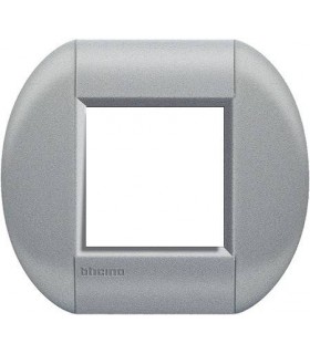 Рамка овальная на 1 пост (2 модуля), BTicino LivingLight, кордова LNB4802CO