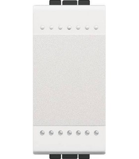 Выключатель с винтовыми клеммами Bticino LivingLight (1 модуль) 16A, белый N4001N
