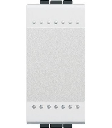 Переключатель с винтовыми клеммами Bticino LivingLight (1 модуль) 16А, белый N4003N
