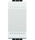 Переключатель промежуточный с механическими клеммами Bticino LivingLight (1 модуль) 16A, белый N4004N