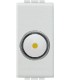 Светорегулятор для активной нагрузки 100 - 500 Вт (1 модуль), Bticino LivingLight, белый N4406