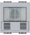 Выключатель ИК+УЗ Bticino LivingLight, алюминий NT4433N