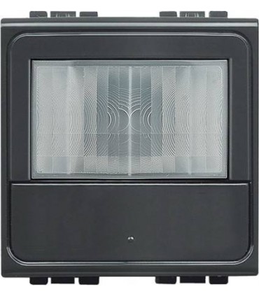 Выключатель ИК с датчиком осещенности Bticino LivingLight, антрацит L4434N