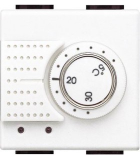Комнатный термостат 2А, Bticino LivingLight, белый N4441FH
