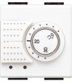 Комнатный термостат 2А, Bticino LivingLight, белый N4441FH