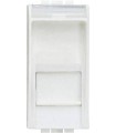 Розетка RJ 45 UTP кат5E, (1 модуль) Bticino LivingLight, белый N4279C5E
