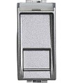 Розетка RJ 45 UTP кат5E, (1 модуль) Bticino LivingLight, алюминий NT4279C5E