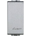 Заглушка (1 модуль) Bticino LivingLight, алюминий NT4950