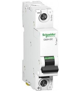 Schneider Electric Автоматический выключатель C60H-DC 1П 2А C 250В DC A9N61502