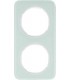Рамка на 2 поста, Berker R.1, стекло, полярная белизна 10122109