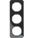 Рамка на 3 поста, Berker R.1, черный 10132145