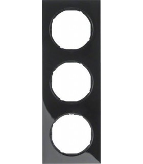 Рамка на 3 поста, Berker R.3, черный 10132245