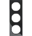 Рамка на 3 поста, Berker R.3, черный 10132245