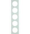 Рамка на 5 постов, Berker R.3, стекло, полярная белизна 10152209