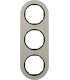 Рамка на 3 поста, Berker R.classic, алюминий, черный 10132084