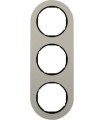 Рамка на 3 поста, Berker R.classic, алюминий, черный 10132084