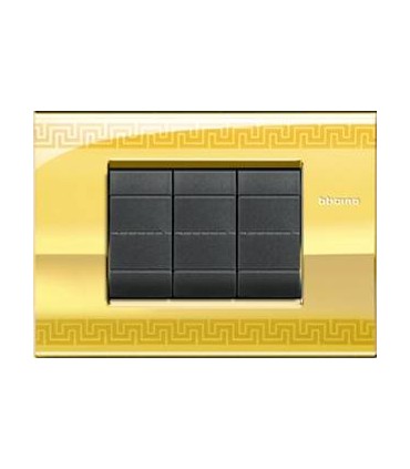 Выключатель Bticino Living-Light Рамка AIR Орнамент-GK LNC4802GK