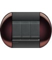 Выключатель Bticino Living-Light рамка овал Бордовый-TW LNB4802TW