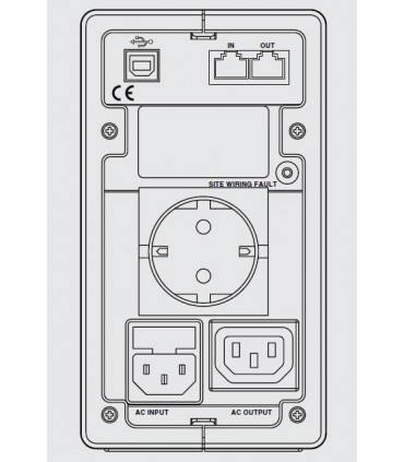 ИБП Legrand Niky Линейно-интерактивный однофазный 800ВА/400Вт IEC USB 310010
