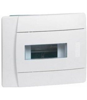 Распределительный щиток скрытого монтажа Legrand Practibox с шинами PE + N, 1 рейка 12 модулей 601117